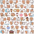 100 autocollants Bubu & Dudu