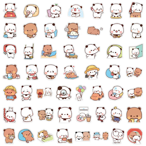 100 autocollants Bubu & Dudu