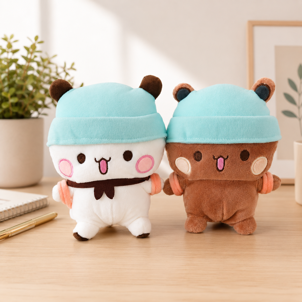 Peluche Bubu et Dudu ( ensemble )