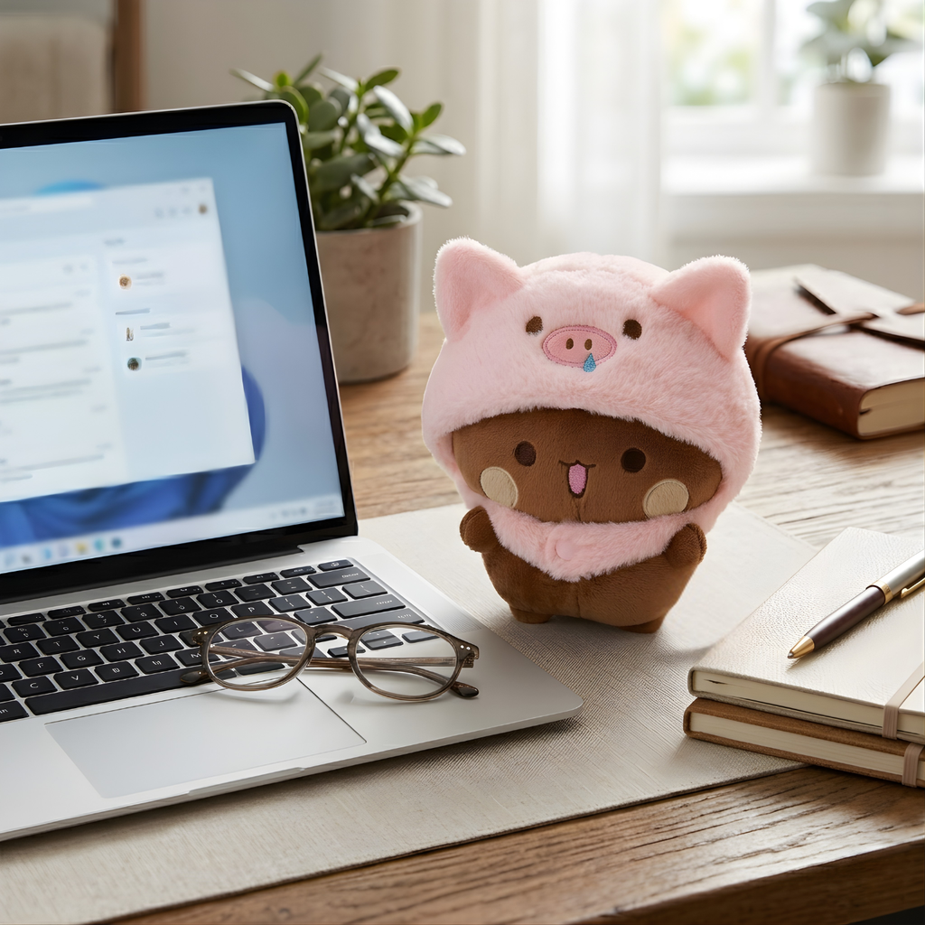 Dudu cochon rose
