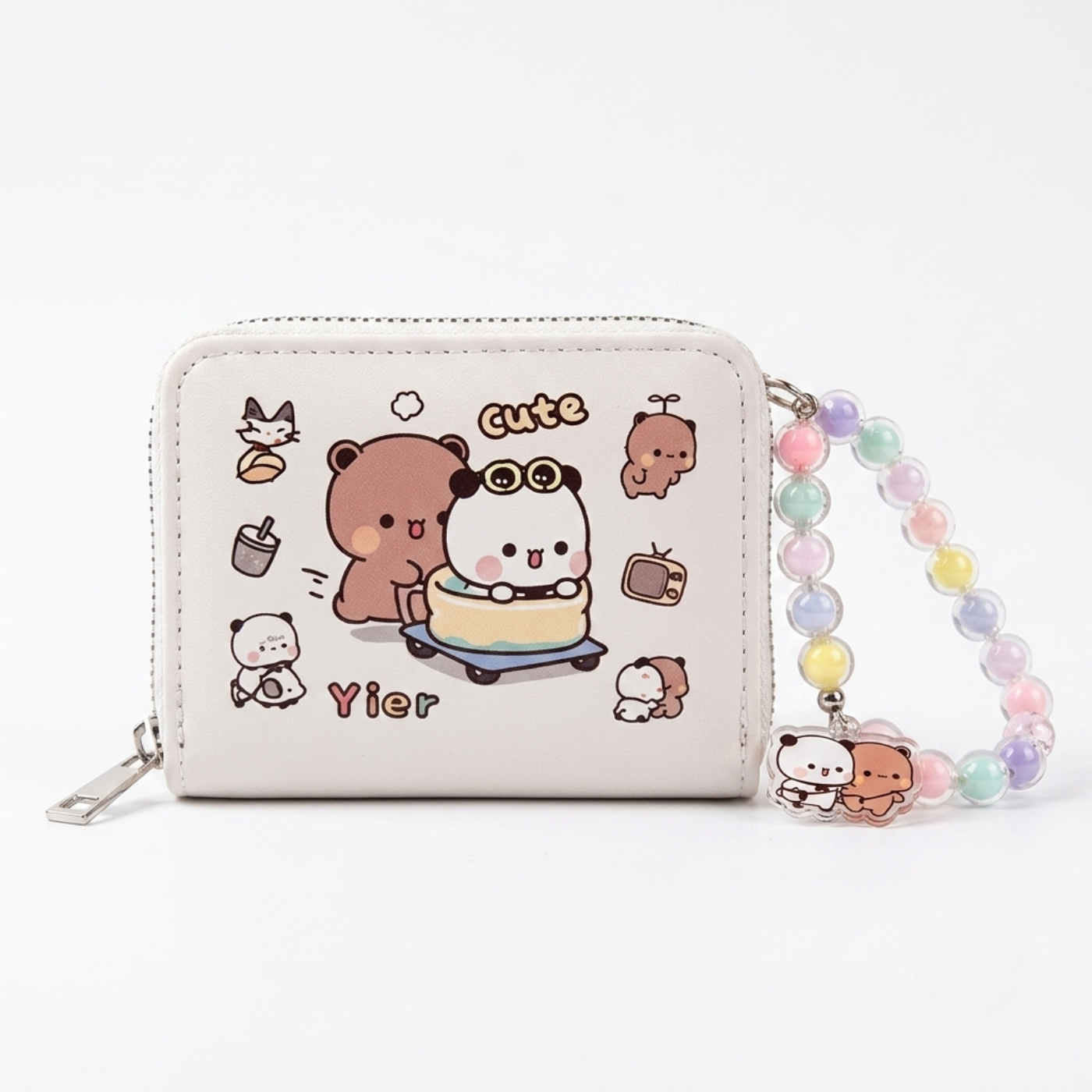 Porte feuille dudu & bubu ultra mignon + perles new